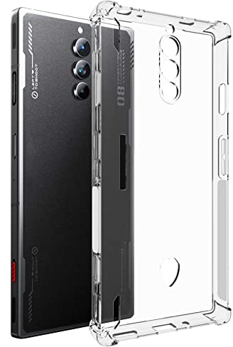 mtb more energy® Case Soft Armor kompatibel mit ZTE Nubia Red Magic 8 Pro - verstärkte Ecken - Kameraschutz - 1,5mm TPU - Schutz-Hülle Cover Handyhülle
