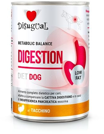 Disugual Dieta Comida Húmeda para Perros 6x400gr (Pavo Bajo En Grasa)