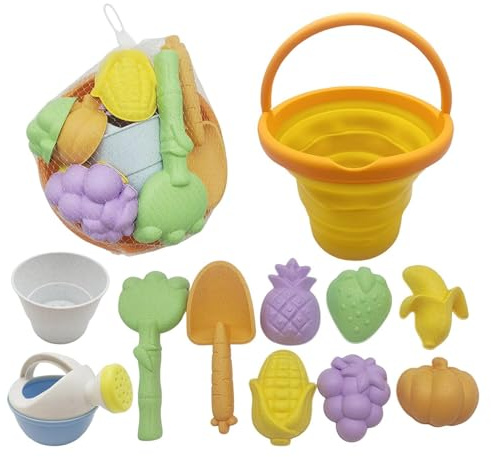 Jouets de Sable de la Plage - kit de Sable avec moules,Jouets de Plage pour - pour, Maison, Vacances, Piscine, Voyage, extérieur, Aire de Jeux, Jardin