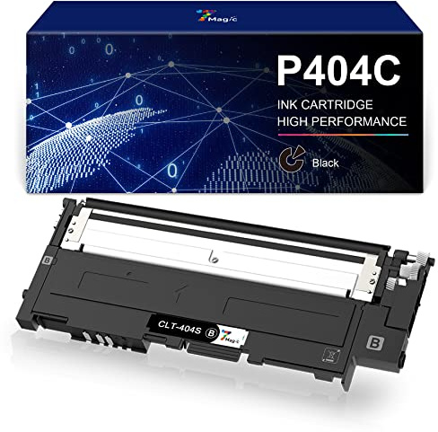 7Magic Kompatibel CLT-K404S Toner Patrone Ersatz für Samsung CLT-K404S CLT-404S für Samsung Xpress SL-C430 SL-C430W SL-C480 SL-C480W SL-C480FW SL-C480FN SL-482W SL-483W SL-432W SL-433W (Schwarz)