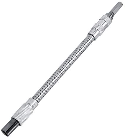 Candeon 200mm 1/4 Rallonge Flexible, Rallonge Embout Visseuse Flexible Arbre Pour Perceuse Tournevis, Alargador Flexible Rallonges Flexibles De Foret Pour La Réparation Des Espaces Restreints