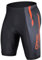 CXWXC Fahrradhose Herren mit Dicker Silikonsitzpolster, Radlerhose Herren Atmungsaktive Schnelltrocknende stoßfeste Radhose