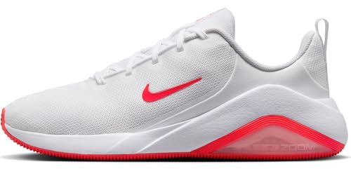 Nike Scarpa Scarpa da Allenamento Bella 7 – Donna, White/Bright Crimson-White, FZ1689-101, 36.5 EU (6 US)
