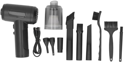 Souffleur de poussière électrique lumière LED 3 vitesses 50000 tr/min aspirateur à main