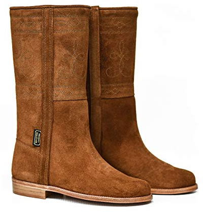 Botosvalverde.es 600AF Bota campera Ante Camel de Valverde del Camino (39 EU)