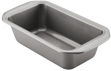 Circulon Nonstick Bakeware 9-Inch x 5-Inch Loaf Pan, Gray