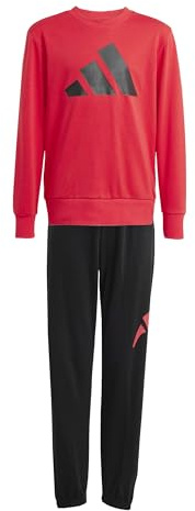 adidas Unisex niños ESSENTIALS FRENCH TERRY JOGGER, pure ruby/black, 13-14 Years
