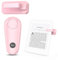 RF Télécommande pour Kindle Paperwhite Scribe Oasis Colorsoft, Tourne-Page à clic pour iPad, tablettes, Lecture de Romans, Prise de Notes, déclencheurs d'enregistrement vidéo de téléphone,Rose Clair