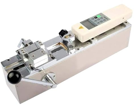 ZHIXUMM Medidor De Fuerza Digital De 500 N, Medidor De Fuerza De TraccióN, Medidor De Empuje-TraccióN Digital Horizontal Manual Hph, Equipo De Prueba De Fuerza De Comprobador De Calibre con Accesorio