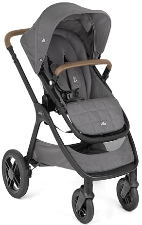 Joie Honour™ Buggy, höhenverstellbarer Schiebegriff, rückwärts/vorwärts gerichtet, Travel-System-kompatibel, inklusive Fußsack, 6 Monate–4 Jahre (9–22kg), thunder
