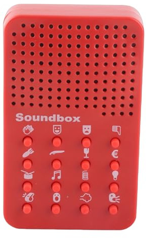 Macchina del Suono con 16 Effetti sonori, Macchina per Creare Suoni Divertenti, con 16 Effetti sonori, Giocattolo elettronico Portatile per Creare rumori Divertenti