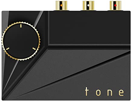 Amplificateur Casque | Khadas Tone2 Pro avec résolution 32Bit/768kHz | Entrées USB-C/I2S, Sorties 3.5mm, 4.4mm, RCA | Convertisseur Audio de Bureau avec décodage MQA （Noir）