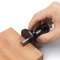RSTYS Marking Gauge, High Precision Ruler Scribe Wheel Marking Gauge Kit, Solid Metal Bar Wood Scribe Tool for Carpenter