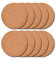 CAM2 Untersetzer,Kork Untersetzer,Untersetzer Gläser(10er Pack) 9 cm Dm 4 mm Dick,Korkuntersetzer Rund,für Getränke,Bar,Tassen
