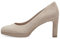 Tamaris Damen Keilpumps, Frauen Absatzschuhe,Heels,hochhackige Schuhe,stoeckelschuhe,Ausgehschuhe,Abendschuhe,Court Shoes,Nude,38 EU