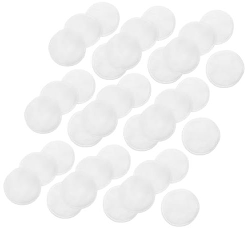Gogogmee 200stücke Runder Make-up Entferner Wiederverwendbare Puderentfernung Pad Reinigungswerkzeug Gesichtsmakeupentferner Gesichtsreinigungsquaste