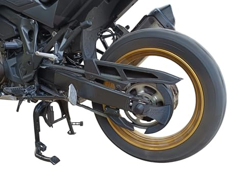 3DPRINTOK KIT PARA CATENA per Honda Africa Twin 1100 dal 2020 al 2025 Accessori Utili protezione quasi totale da spruzzi schizzi grasso olio catena su cerchio e ruota posteriore trasmissione