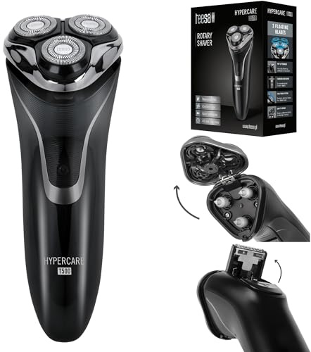 Teesa TSA0569 Hypercare T500 Rasoir rotatif Noir 1850 g