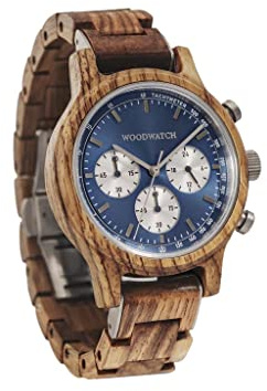 WoodWatch Chrono Mariner Kosso|Orologio in legno uomo da polso premium|Wood watch for men | Orologio in legno uomo da polso premium | Wood watch for men | Orologio resistente e antispruzzo