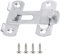 Edelstahl Riegel,Türriegel,Flip Latch,Edelstahl Türschloss Türriegel,Tür Zubehör Gilt für Türen,Fenster, Badezimmer, Schrank, Möbel,Schlafzimmer(Klein)