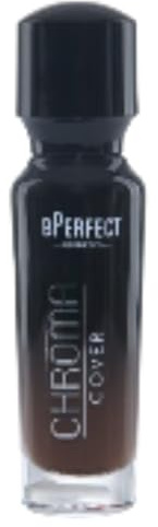 BPerfect Chroma Cover Matte Foundation - Weightless Full Coverage Base with Hyaluronic Acid & Vitamin E - Soft Matte Finish - Shade 36 - N12 Deep Dark Chocolate