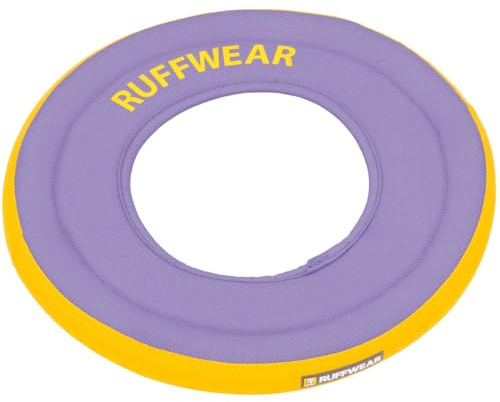 RUFFWEAR Hydro Plane Jouet Disque Volant pour Chien Frisbee Flottant Purple Orchid M