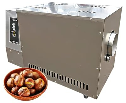 Torréfacteur Café Domestique électrique Avec Tambour Rotatif, Machine Torréfaction Café Inox Pour Une Torréfaction Homogène Et Petite Quantité(2.2KW)