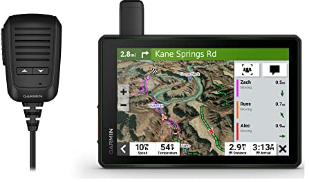 Garmin Tread SxS, navigateur GPS, Affichage ultrabright, topographie préchargée, Radio de Groupe, Technologie inReach