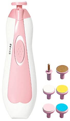 uñas eléctrica para bebés | Cortaúñas eléctrico para bebés | Trim Polish Set Cuidado para recién Nacidos, niños pequeños o Adultos, dedolos pies, uñalas Anos