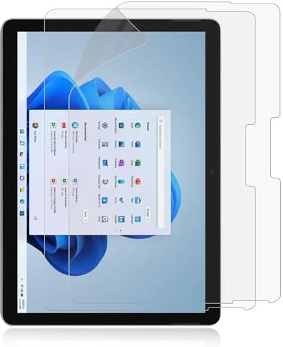 hxeyraal Confezione da 2 pellicole protettive antiriflesso in PET per Microsoft Surface Go 3 10.5 tablet, consentono di scrivere e disegnare