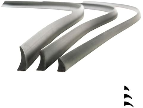 Profilex-Gentes Élargisseur d'aile Universel 22mm (Lot de 4, 148cm) | Extension de Garde-Boue en Caoutchouc Flexible | Autocollant & Qualité Allemande pour Voiture, SUV & Utilitaire