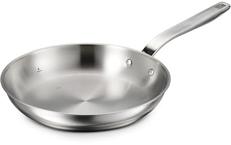 Tramontina Tempo Tri-Ply Base Stainless Steel 10-Inch Frying Pan