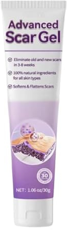 Gel Di Cicatrici Avanzate, Rimozione Del Bump Cheloide, Crema Per Il Recupero Della Ferita, Con Formula Sicura E Non Irritante, Portatile Ed Efficace, 30G, Per Uso Di Viso E Corpo