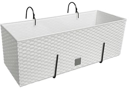 Hochwertige Blumenkastenhalterung - Die Haken für die Blumenkasten, Halterung für Balkonkasten (6X)