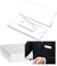 Naisfei Namensschilder,20 Stück Durable Namensschild, Namensschilder für Kleidung Clip und Anstecknadel integriert Kunststoff Namensschild für Visitenkarten Namenschilderhülle(30 x 70 mm)