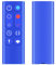 GOUYESHO Neue Ersatzfernbedienung für Dyson Fan AM09 (Blau)