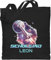 Baumwolltasche - Schulanfang Einschulung Turnbeutel - Schulkind Spaceshuttle Galaxie Weltall mit Name - Unisize - Schwarz - schultasche erste klasse schulanfänger weltraum tasche