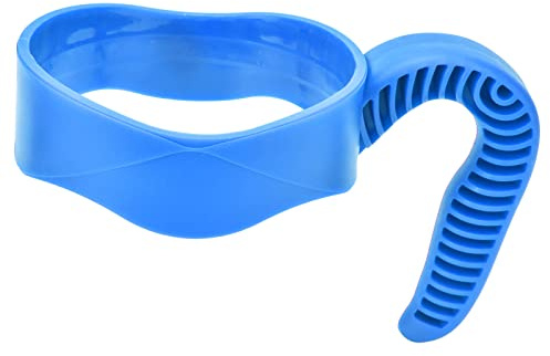 WAHEWUD tumlarhandtag, handtag för tumlare, bekvämt grepp, säkert fastsatt, plastkoppsgrepp, passar de flesta stenglas och muggar, kompatibel med de flesta bilmugghållare