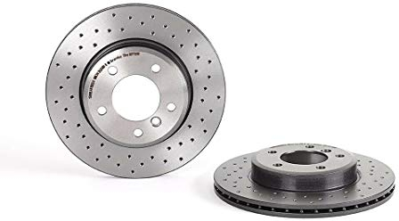 2x Bremsscheibe BREMBO XTRA LINE Gelocht/innenbel Ø 300 mm Vorne Vorne von Brembo (Set09.7701.1X) Bremsanlage Bremsscheibenset, Scheibenbremse, Satz, Bremsscheibensatz