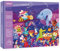 boppi Mideer Puzzle - Captain Bear's Geburtstags Party. 500 Puzzleteile für Kinder ab 6 Jahren. Kinder Puzzel mit 52 cm Durchmesser, einem Bilderrahmen und Einer Kordel zum Aufhängen