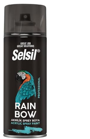 Selsil Spray Paint (Black Matt)