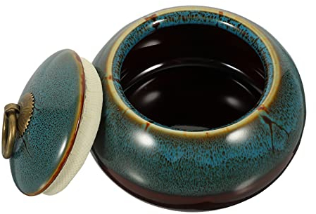 Cabilock Elegante Teedose Aus Keramik Für Den Haushalt Luftdichte Teeaufbewahrungslösung