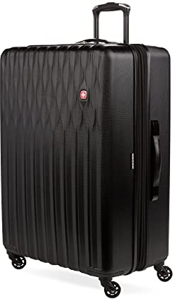 SwissGear 8018 Expandable Luggage, Hard Shell Large Luggage with Spinner Wheels