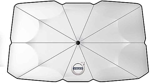 DYETEE Parasol Plegable Impermeable para Parabrisas de Coche, Bloques de Aislamiento térmico, Accesorios de decoración de Rayos UV para Volvo XC40 XC60 XC90