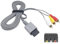 RUITROLIKER AV-Kabel mit 3 RCA auf Scart-Konverter, kompatibel mit Wii und Wii, 3 m, 3 m