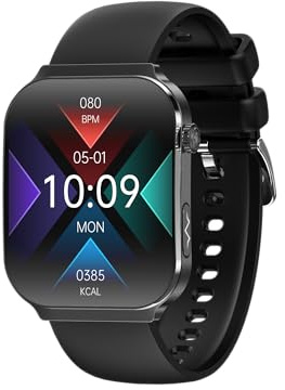 2026 Smartwatch Herren Damen mit EKG+HRV/ΒΙυτｚυcker/BMI/Harnsäure/Mikro-Gesundheitscheck, 2,2 Upgrade 3D-Curved-Display Gesundheitsuhr mit 24H Herzfrequenz Blutdruck Schlafmonitor, Android/iOS
