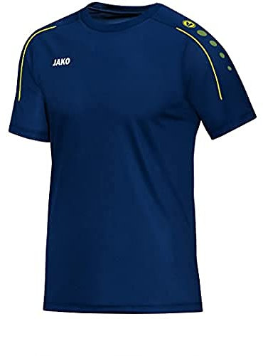 JAKO Herren T-Shirt Classico, Nightblue/Citro, L