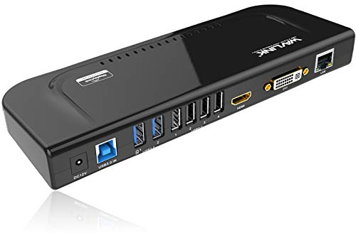 WAVLINK Universal Docking Station Dual 1080P Monitor for Mac, Windows