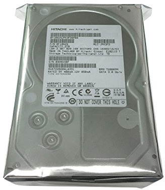 Hitachi Ultrastar A7K2000 2TB (0F10629) 2TB 32MB Cache 7200RPM SATA 3.0Gb/s Enterprise 3.5in Hard Drive (For PC, Mac, CCTV DVR, RAID, NAS) - [Renewed] w/ 1 Year Warranty