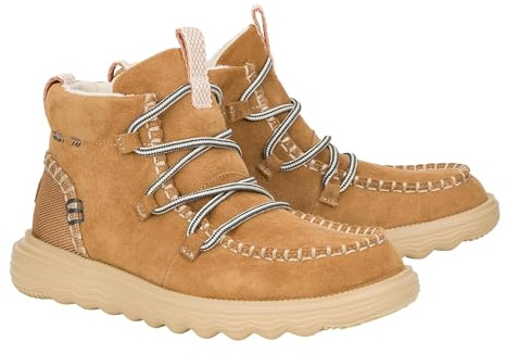 Hey Dude Sneakers Reyes in Pelle Marrone